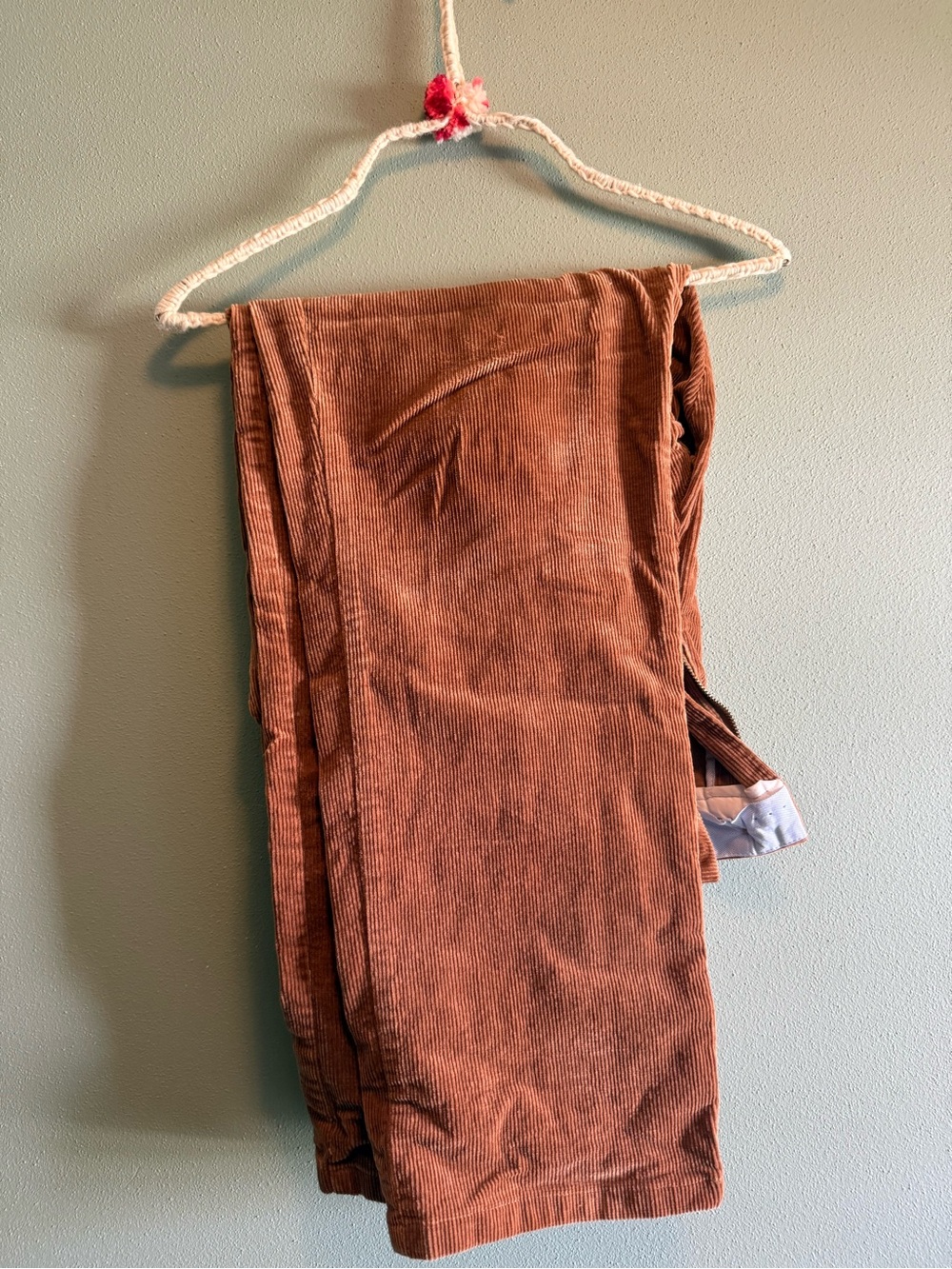 Kiel James Patrick Comfy Camper Corduroy Brown Corduroy Pants Mens Size 38x 30